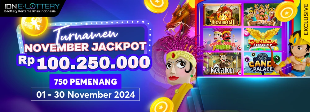 Turnamen E-Lottery November Jackpot